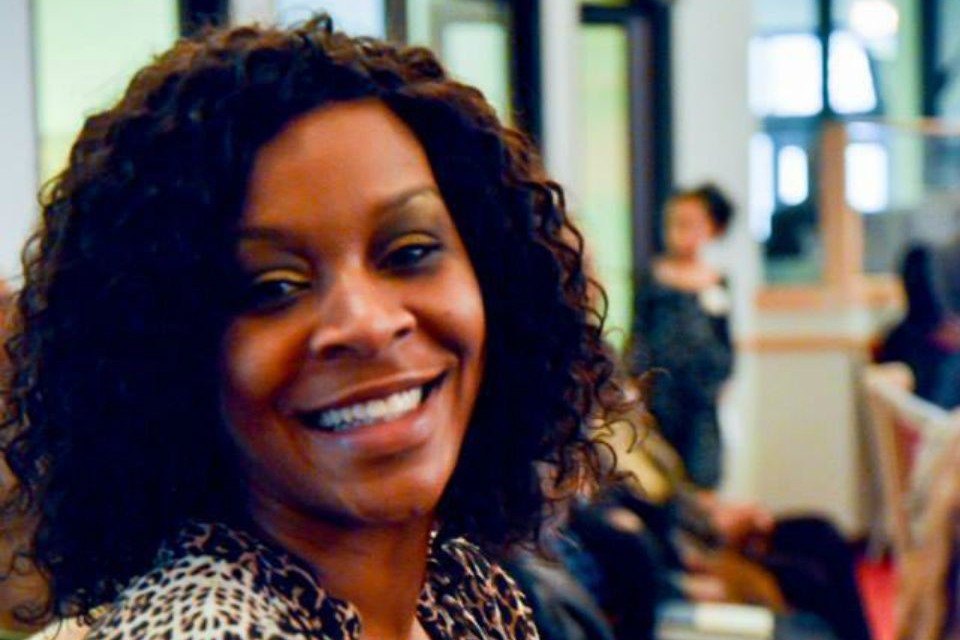 Sandra Bland smiling at the camera