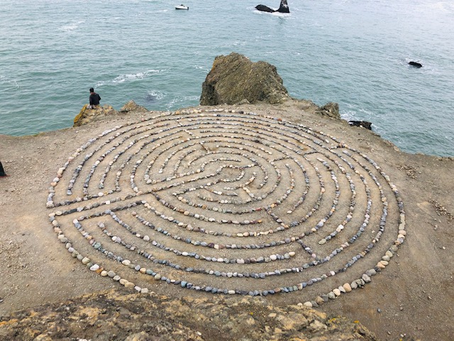 photo of the Lands End Labyrinth in San Francisco, courtesy of Colleen Yerge
